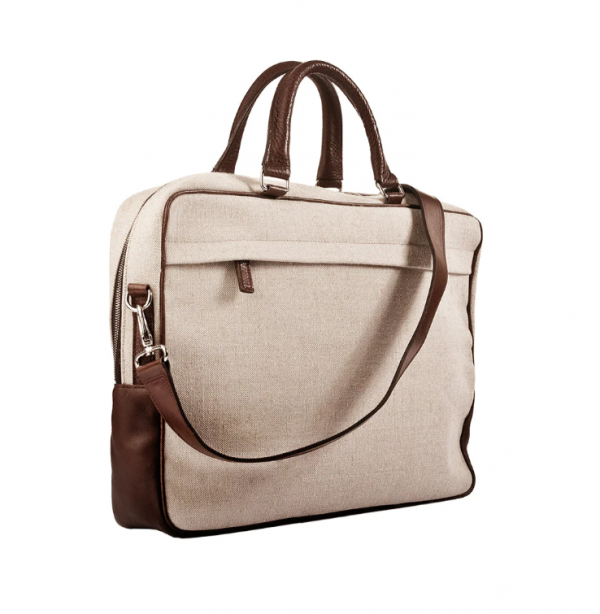 Tas kerja berbahan linen